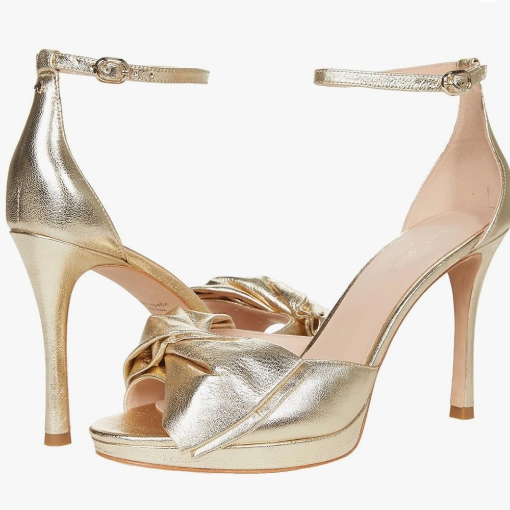SALE 👠Kate Spade Bridal Bow Heel 👠
